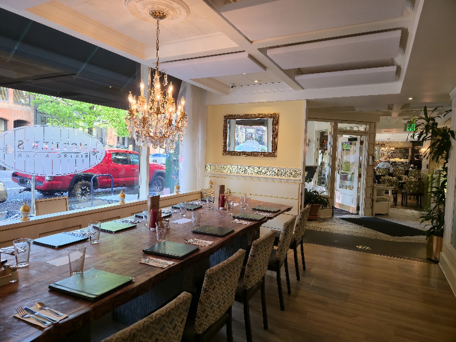 Inside Mother's Bistro